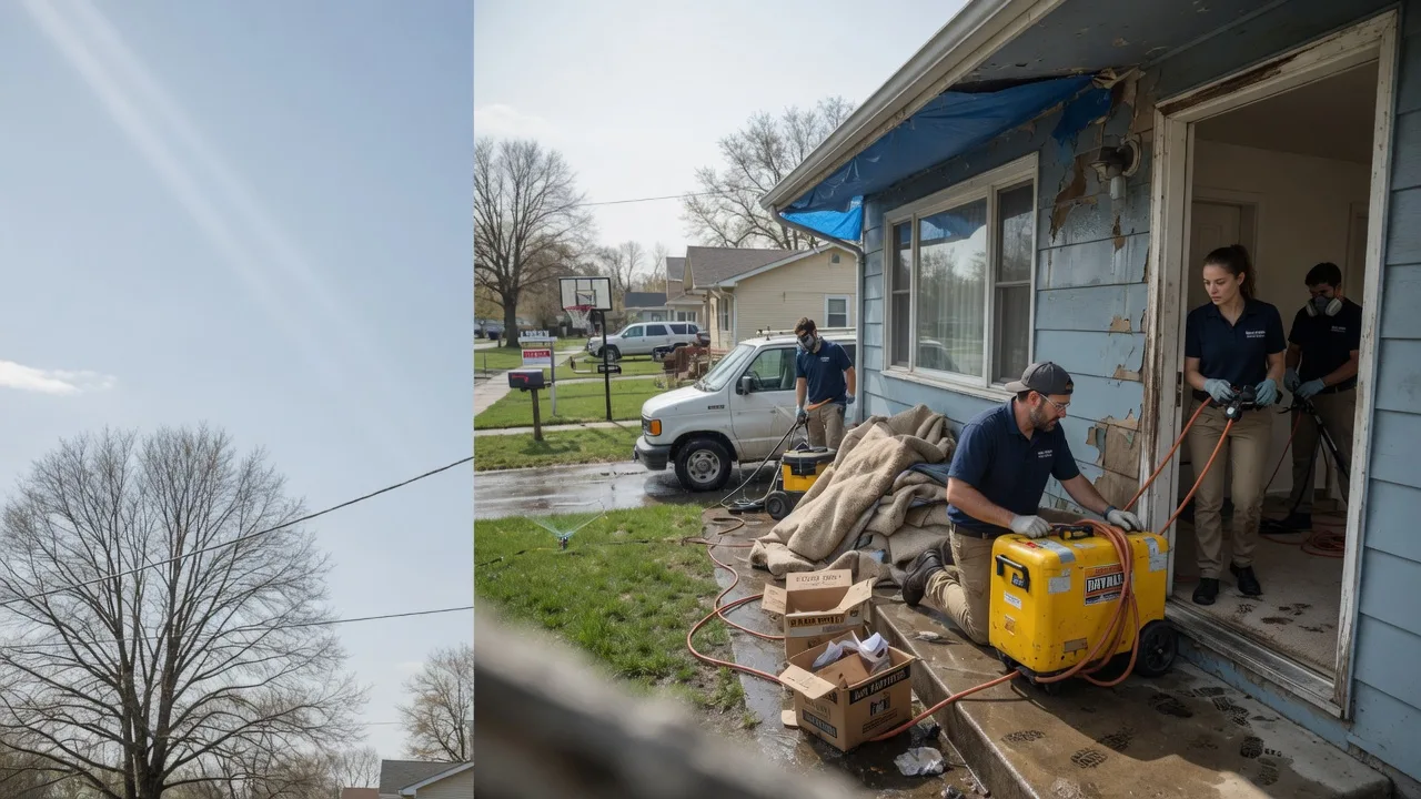 Basement Flood Cleanup in Burton, TX near me
